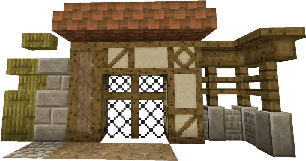 Ilustración de diseño Minecraft